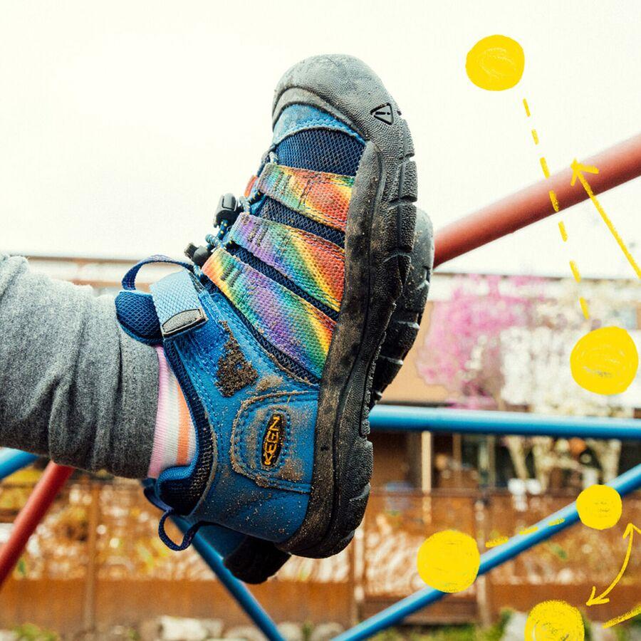 KEEN Newport H2Sho Shoe - Kids' Multi/Bright Cobalt
