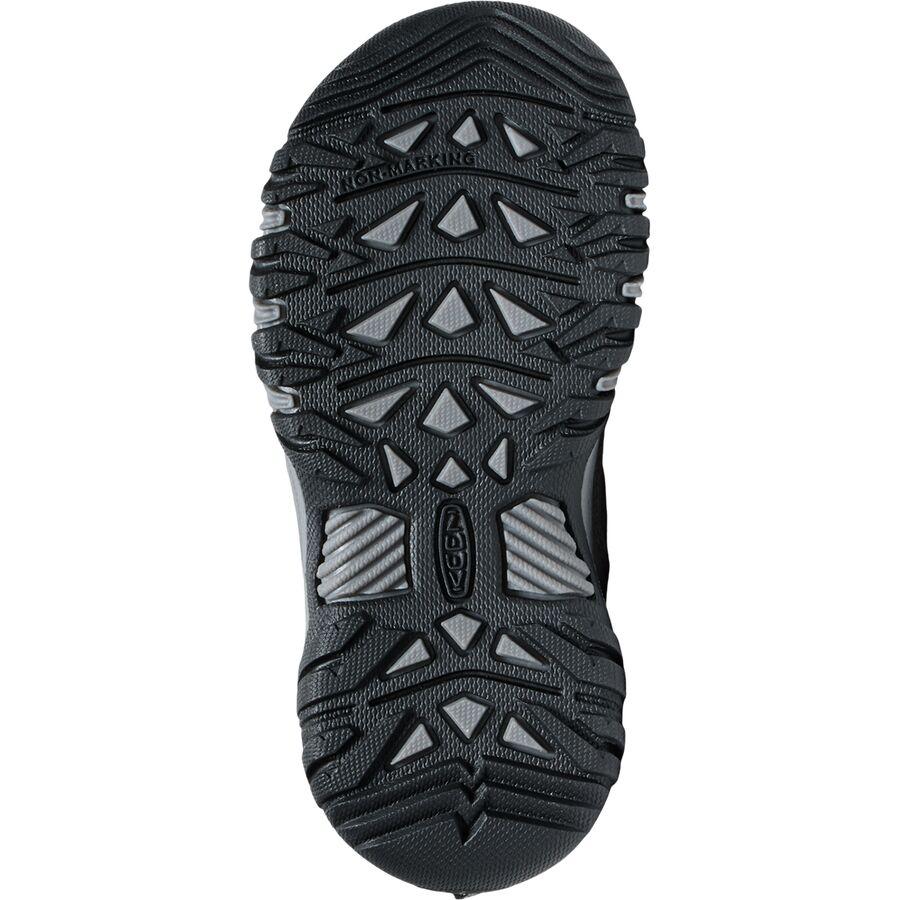 KEEN Targhee IV Mid WP Shoe - Little Kids' Alloy/Granite Green