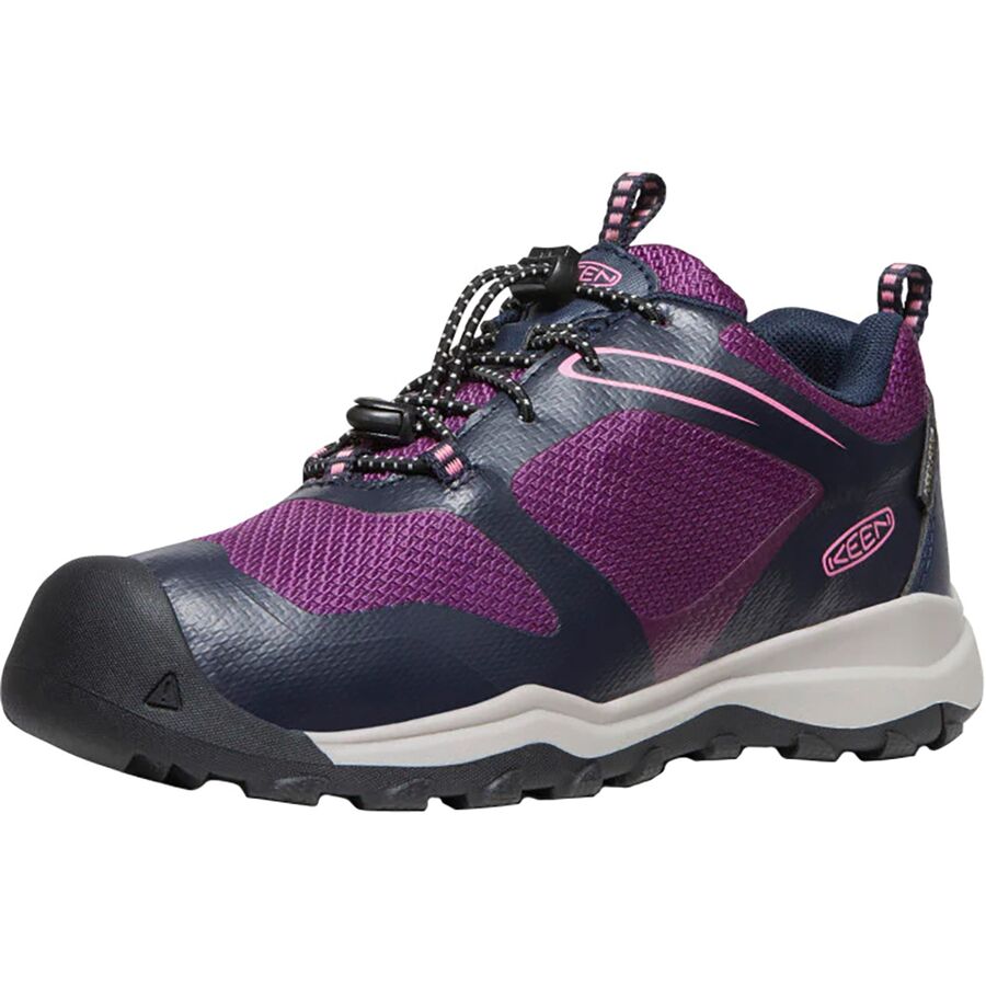 KEEN Wanduro Low WP Shoe - Kids' Sky Captain/Charisma