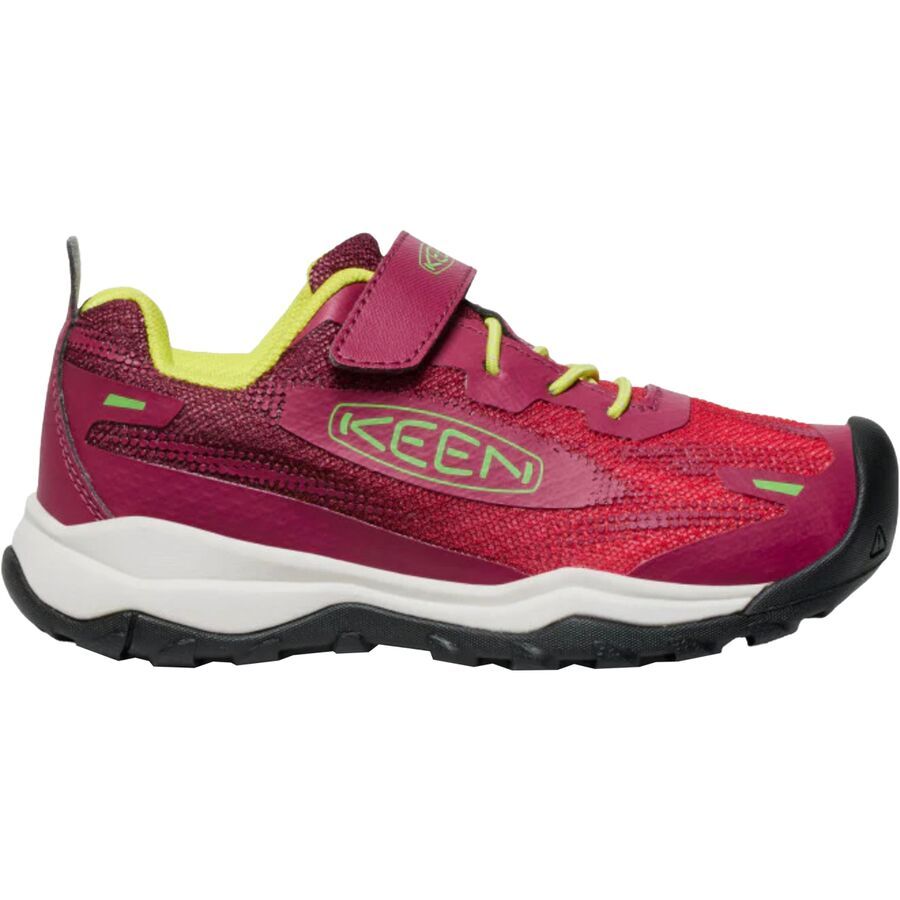 KEEN Wanduro Speed Shoe - Little Kids' Beaujolais/Summer Green KEEN Wanduro Speed Shoe - Little Kids' Beaujolais/Summer Green