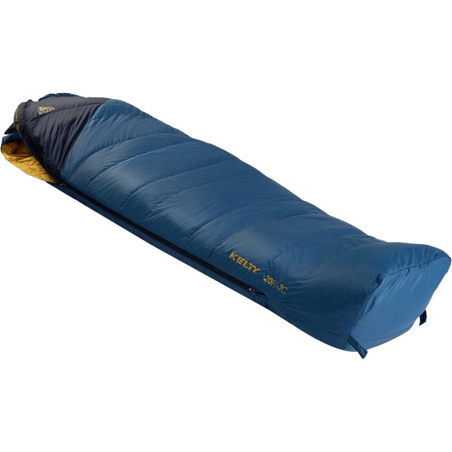 Kelty Cosmic 20 Sleeping Bag: 20F Down Dark Blue/Pageant Blue/Olive Oil