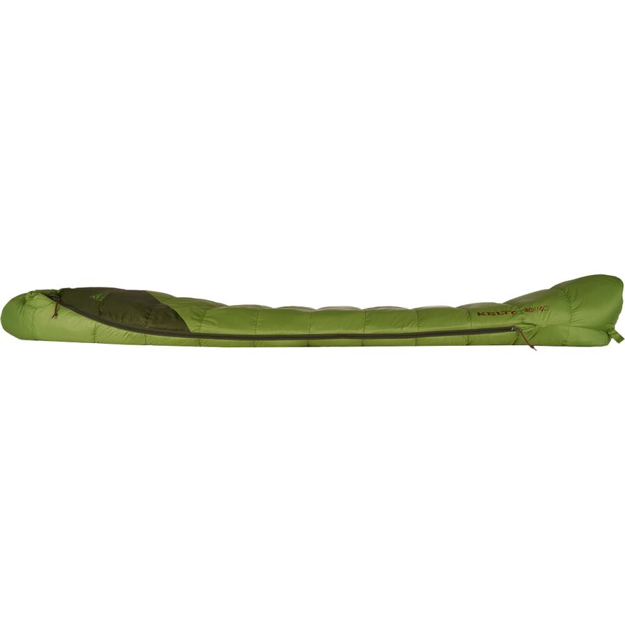 Kelty Cosmic 40 Sleeping Bag: 40F Down Dill/Duffel Bag/Cherry Mahogany