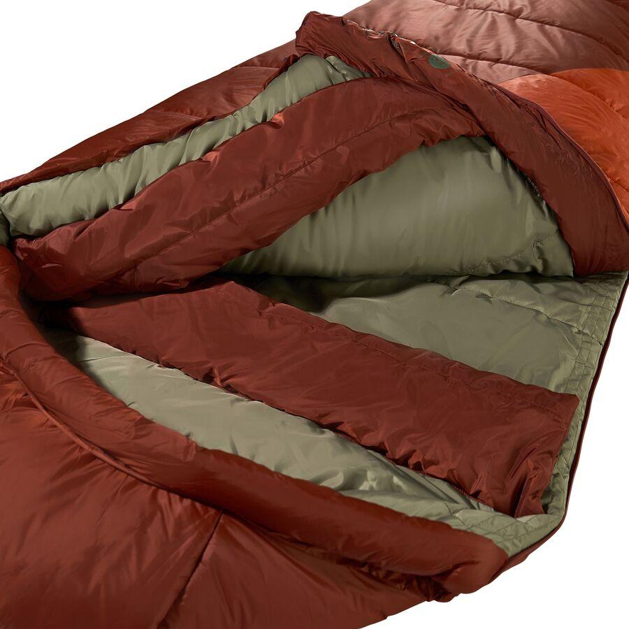 Kelty Cosmic Sleeping Bag: 0F Synthetic Cherry Mahogany/Cinnamon Stick/Sea Spray