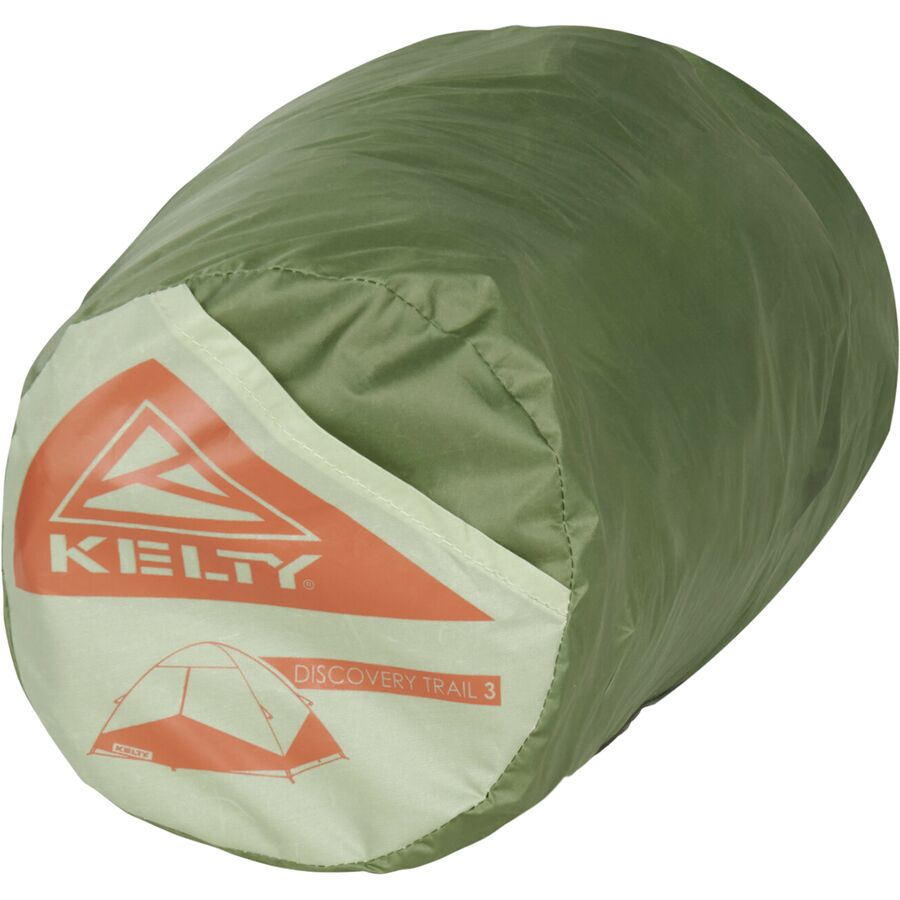 Kelty Discovery Trail 3 Tent: 3-Person 3-Season Laurel Green/Dill