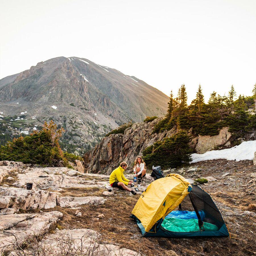 Kelty Far Out 2 Tent: 2-Person 3-Season Olive Oil/Agean Blue
