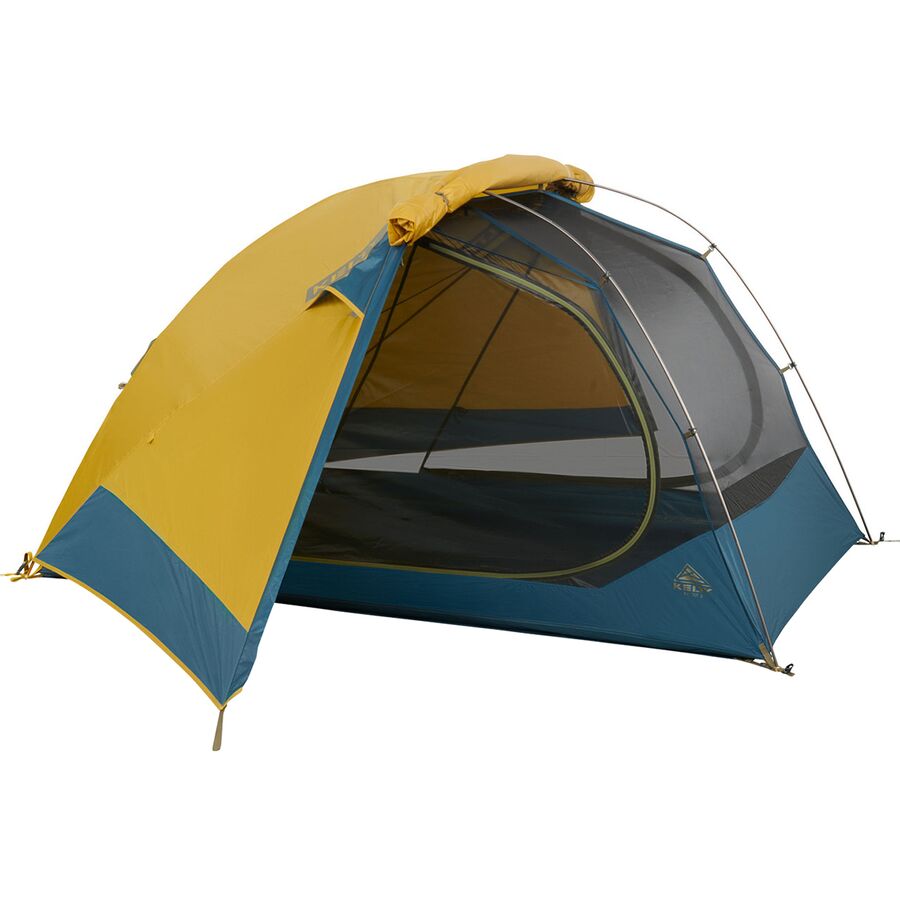 Kelty Far Out 2 Tent: 2-Person 3-Season Olive Oil/Agean Blue