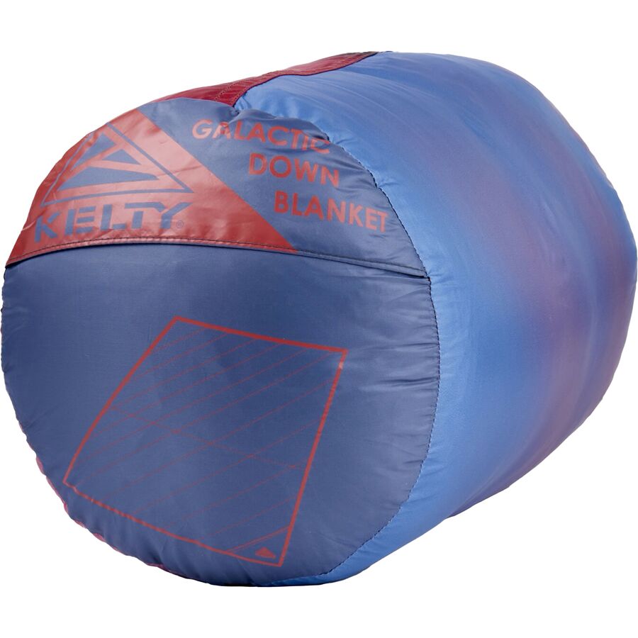 Kelty Galactic Down Blanket Cranberry/Atmosphere