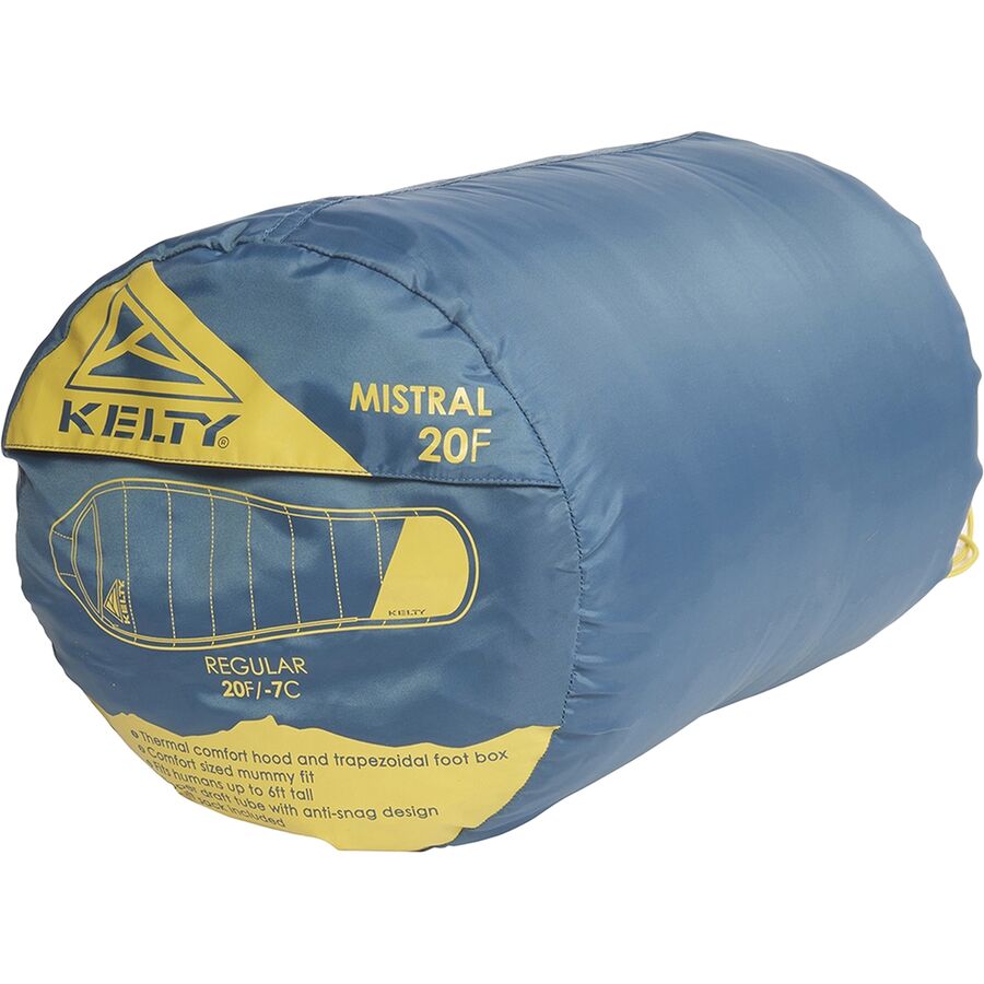 Kelty Mistral Sleeping Bag: 20F Synthetic Tapestry