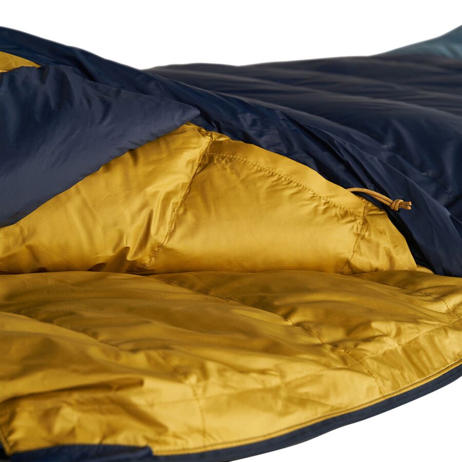 Kelty Supernova 20 Sleeping Bag: 20F Down Pageant Blue/Windward Blue/Olive Oil