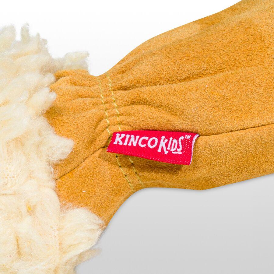 Kinco Lined Suede Deerskin Mitt - Kids' One Color