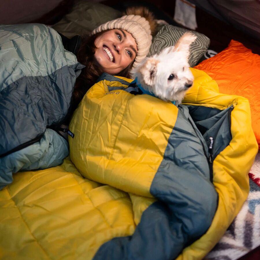 Klymit Wild Aspen Sleeping Bag: 0F Synthetic Green