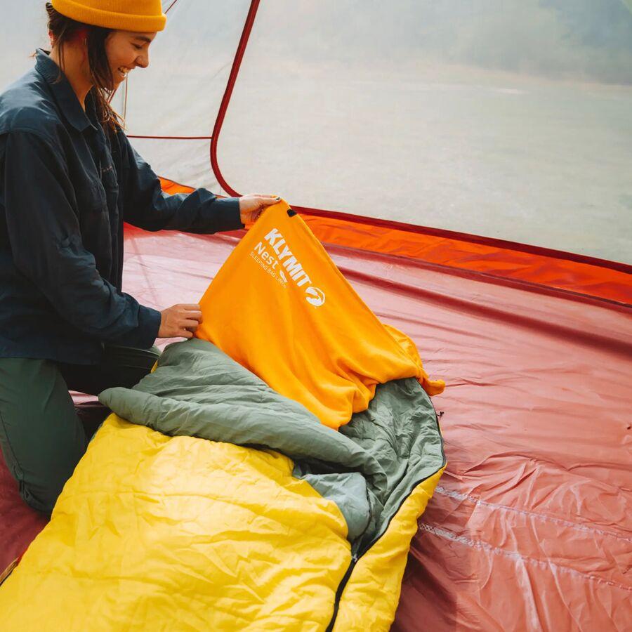 Klymit Wild Aspen Sleeping Bag: 0F Synthetic Green