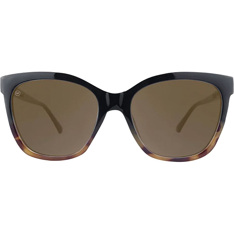 Knockaround Deja Views Polarized Sunglasses Glossy Black & Blonde Tortoise Shell Fade