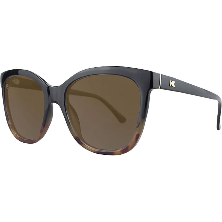 Knockaround Deja Views Polarized Sunglasses Glossy Black & Blonde Tortoise Shell Fade