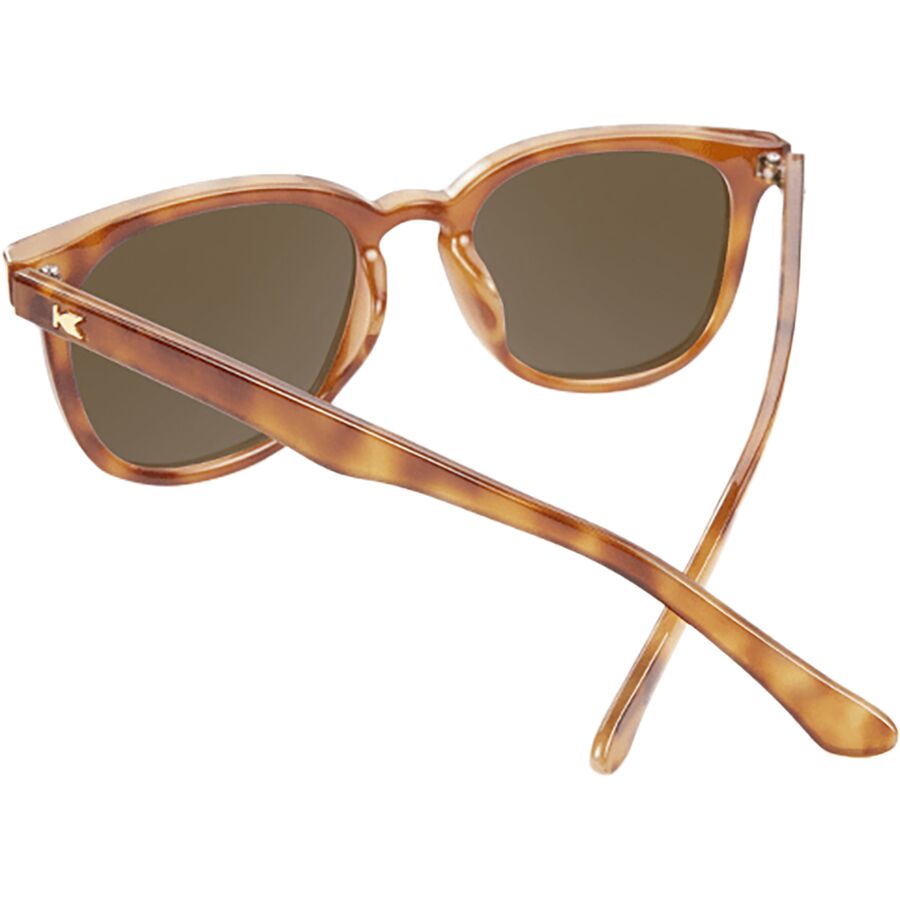 Knockaround Paso Robles Polarized Sunglasses Blonde Glossy Tortoise Shell/Amber