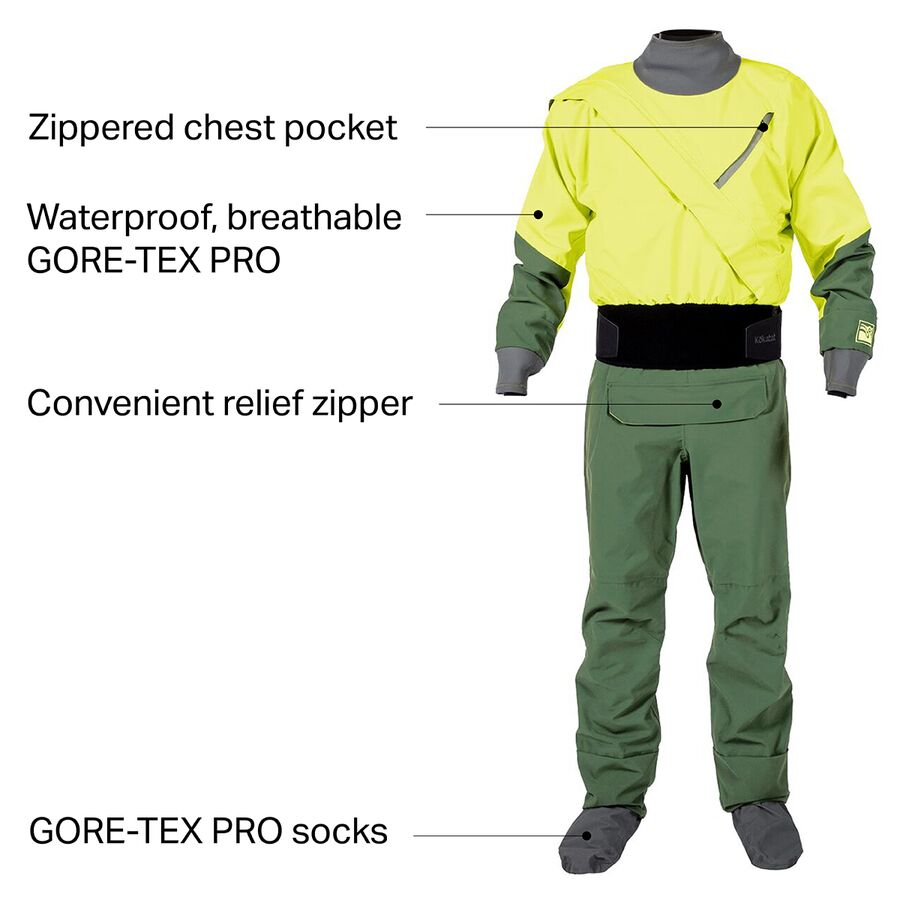 Kokatat Meridian GORE-TEX Dry Suit - Men's Mantis