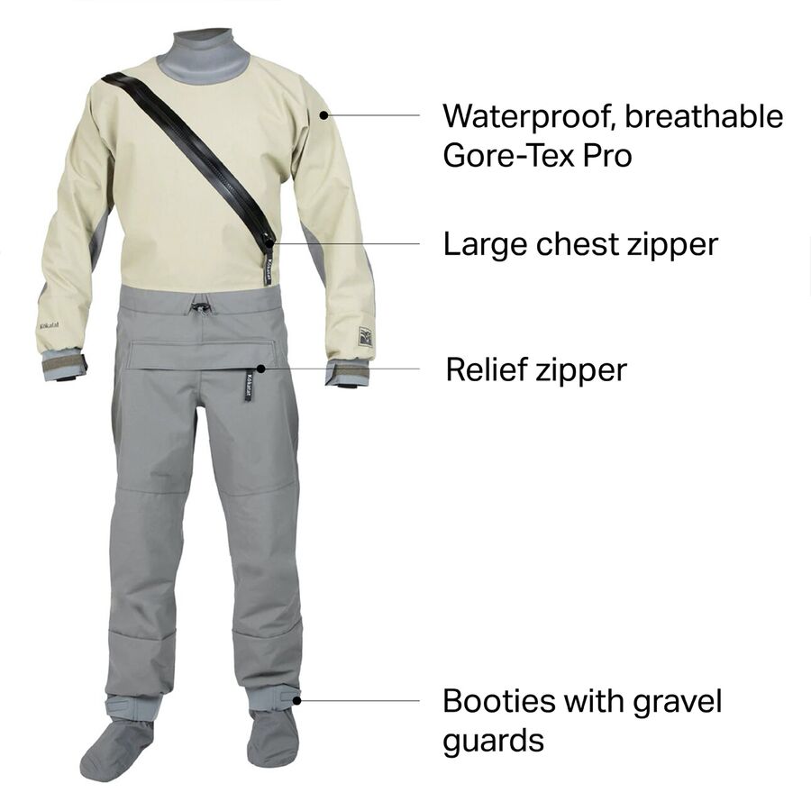 Kokatat SuperNova Angler Semi Dry GORE-TEX Suit - Men's Sandbar