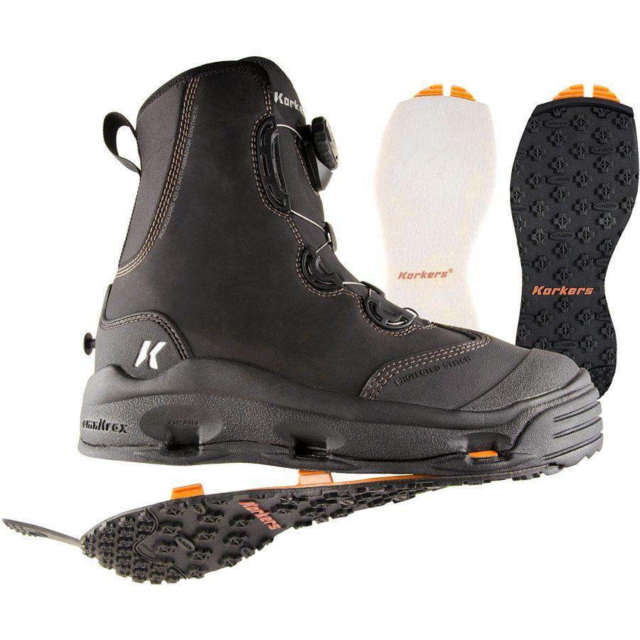 Korkers Devil's Canyon Wading Boot - Men's Kling-On & Felt Soles