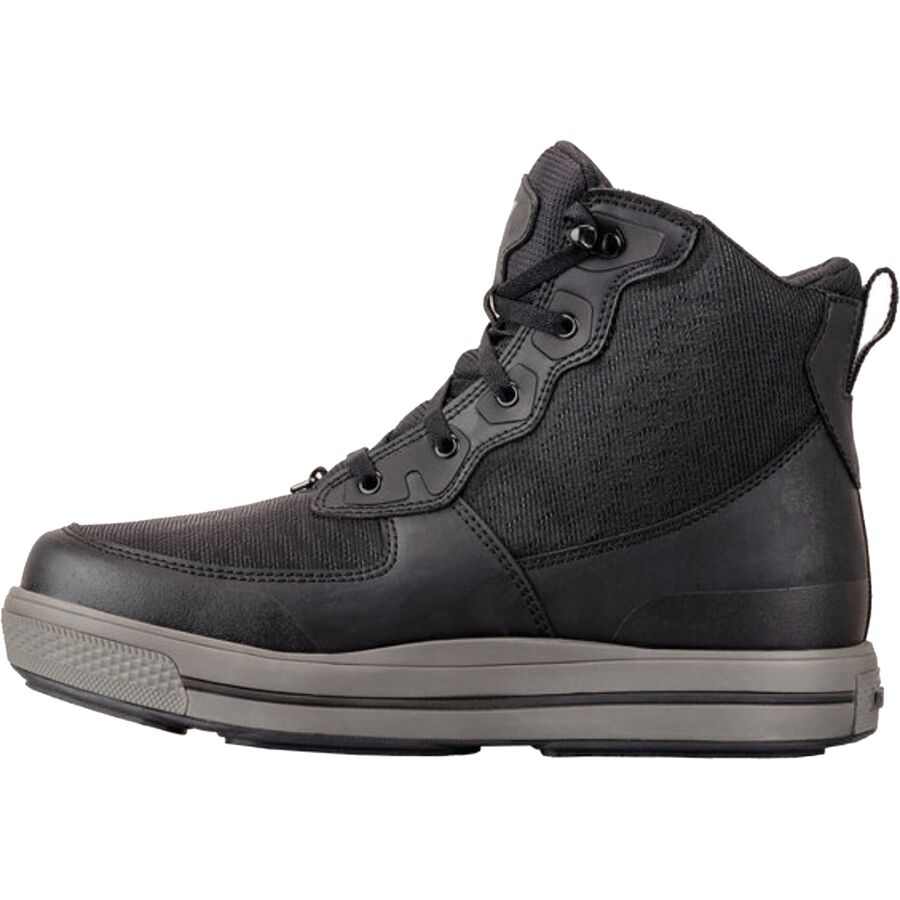 Korkers Stealth Sneaker Wading Boot Black/Fixed Kling-On Rock Soles