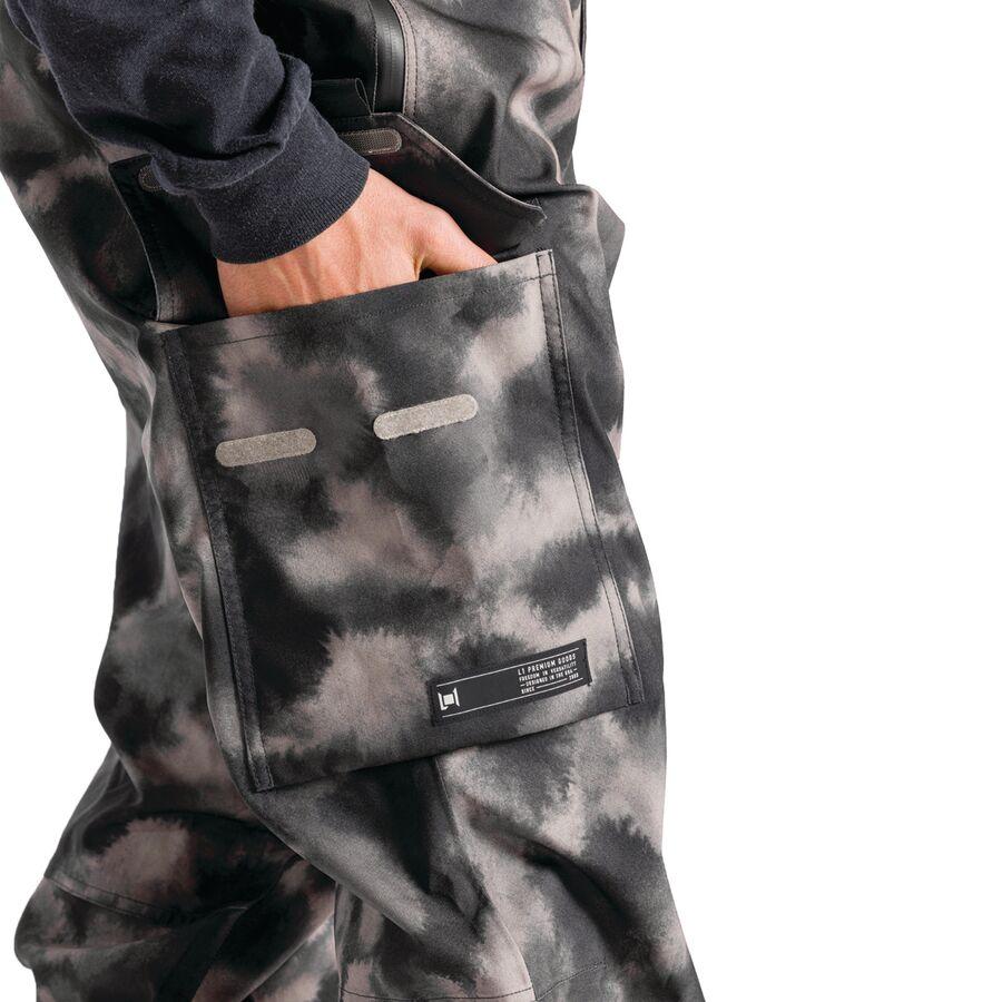 L1 Sentinal Bib Pant - Men's M-Tie Dye Camo