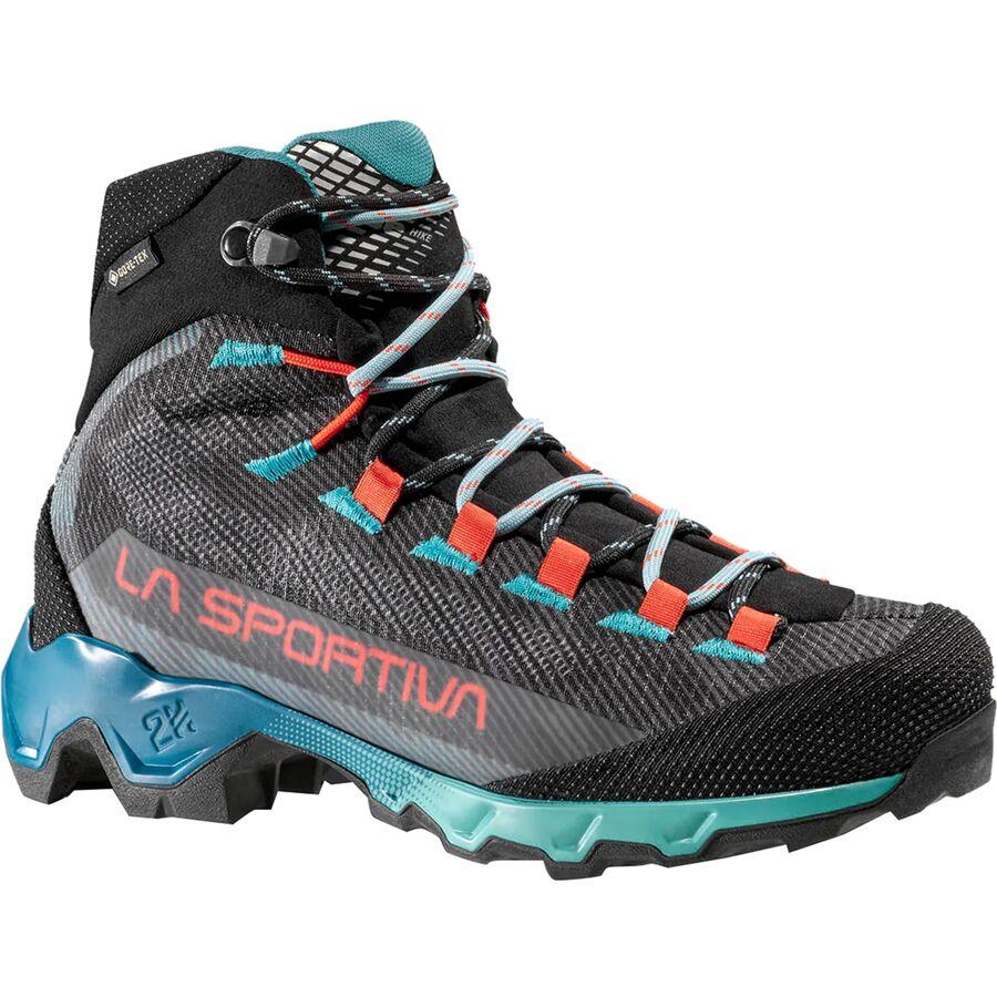 La Sportiva Aequilibrium Hike GTX Boot - Women's Carbon/Everglade
