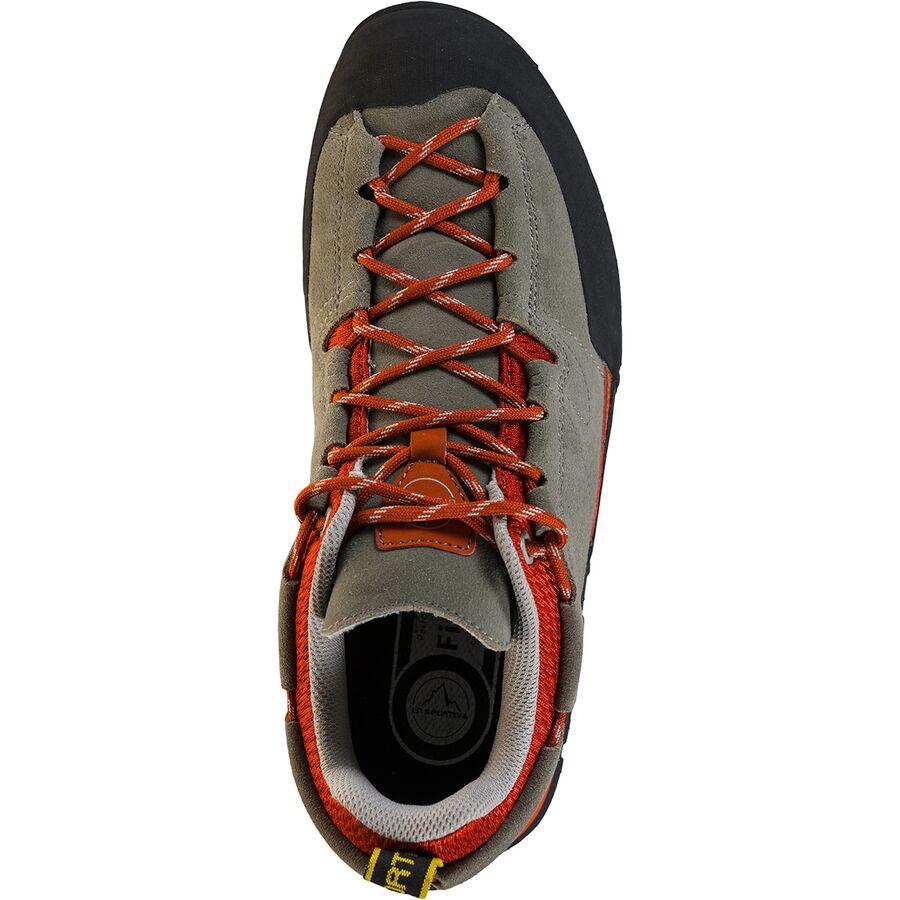 La Sportiva Boulder X Approach Shoe - Men's Clay/Saffron