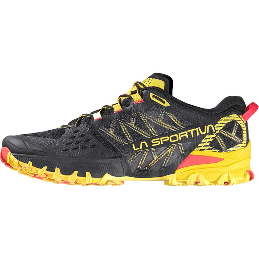 La Sportiva Bushido III Trail Running Shoe - Men's Black/Yellow