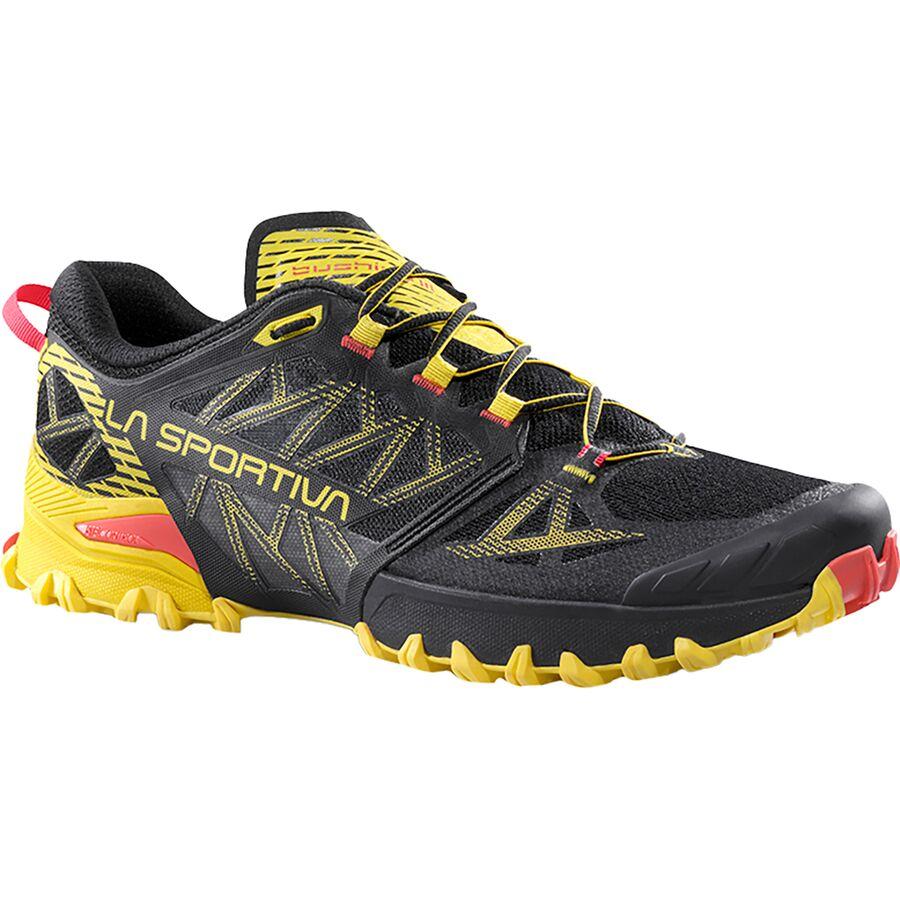 La Sportiva Bushido III Trail Running Shoe - Men's Black/Yellow