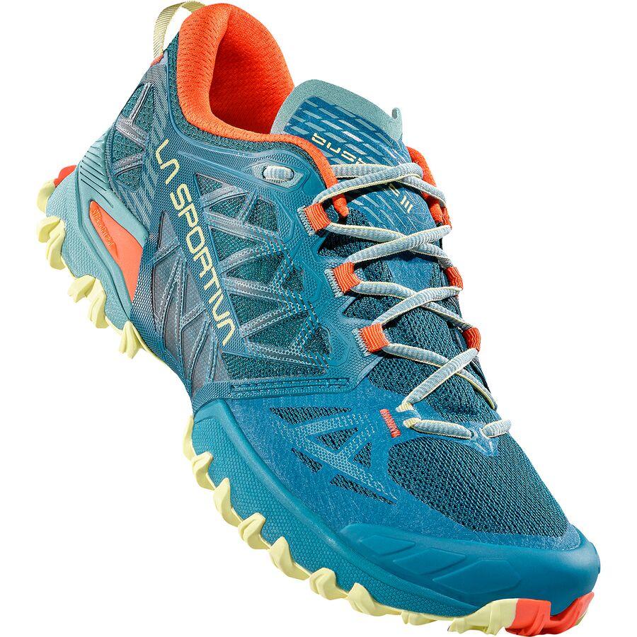 La Sportiva Bushido III Trail Running Shoe - Women's Everglade/Zest