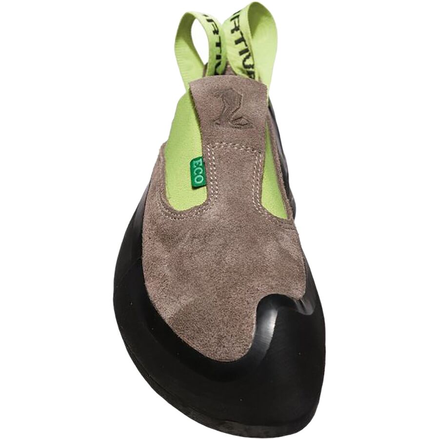 La Sportiva Cobra Eco Climbing Shoe Falcon Brown/Apple Green