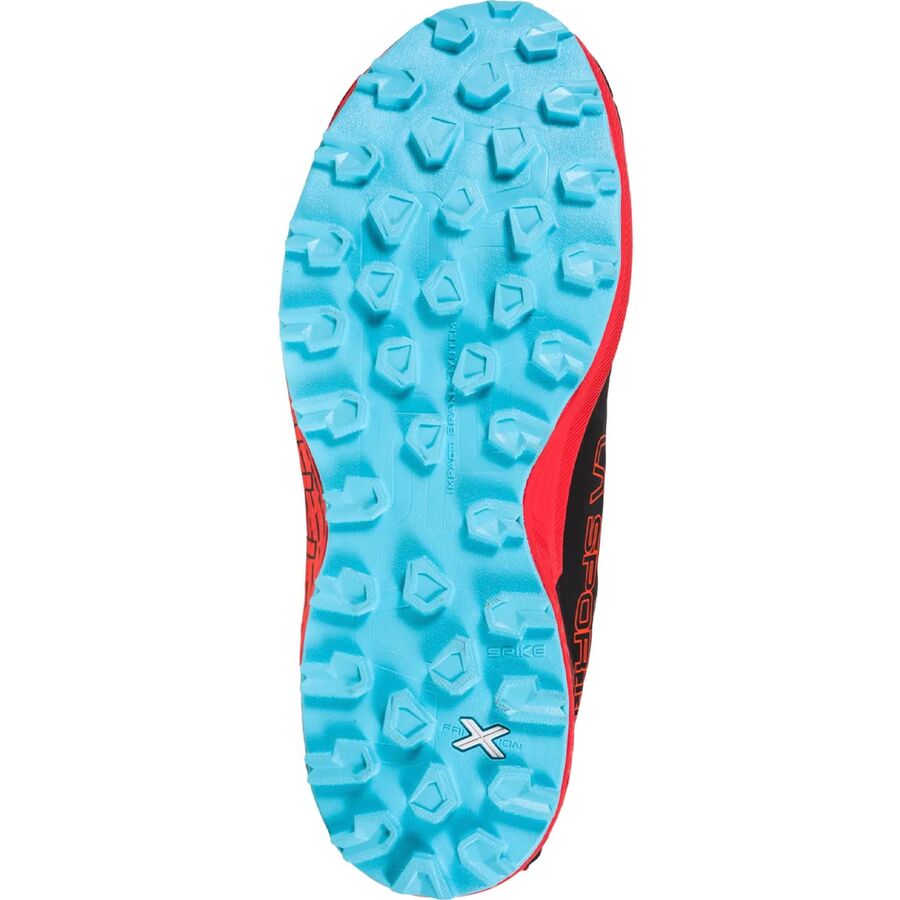 La Sportiva Cyklon Cross GTX Trail Running Shoe - Women's Black/Hibiscus