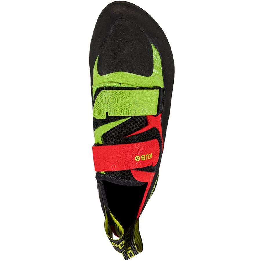 La Sportiva Kubo Climbing Shoe Goji/Neon