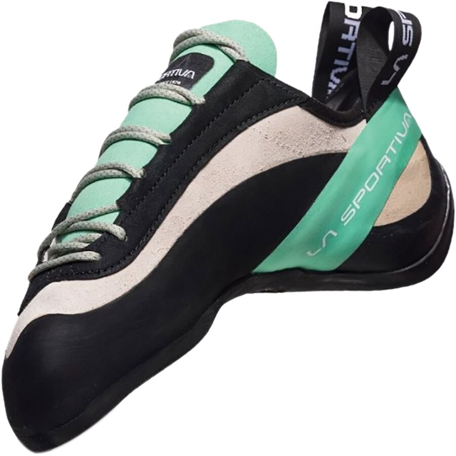 La Sportiva Miura Climbing Shoe - Women's White/Jade Green