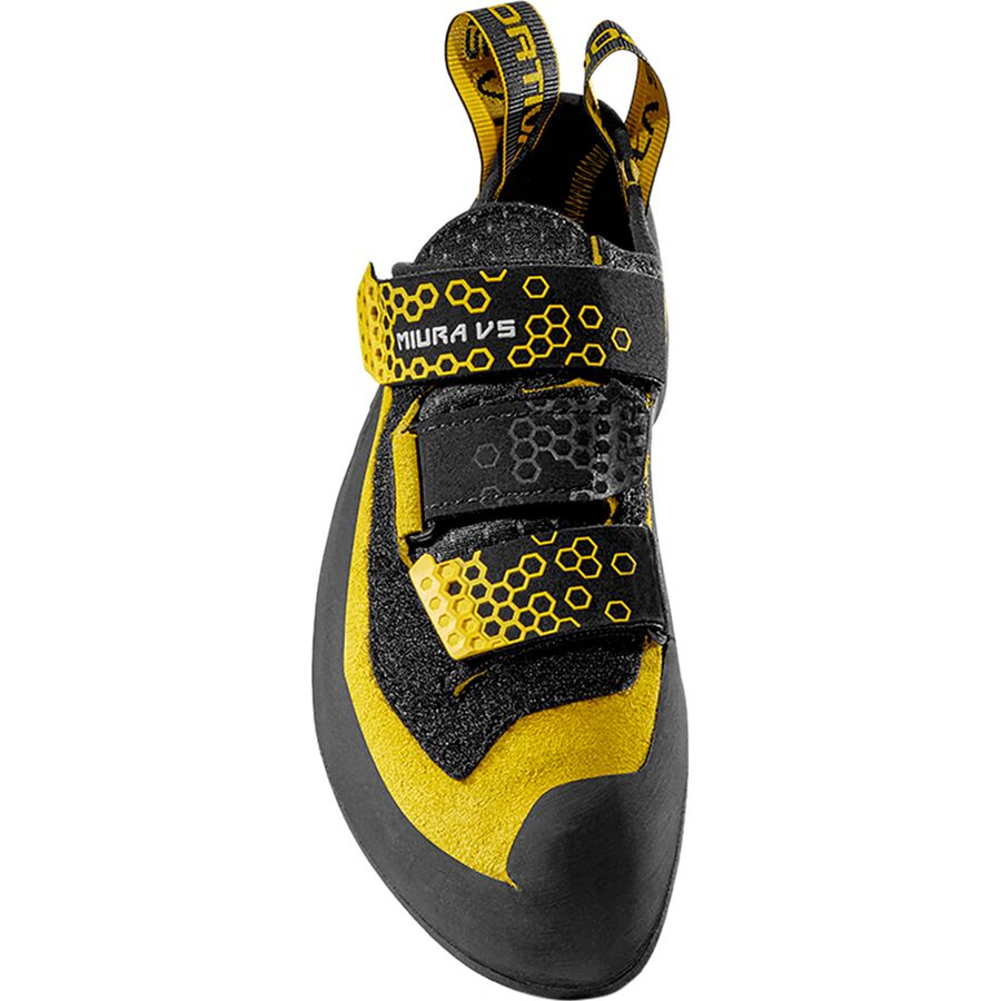La Sportiva Miura VS Climbing Shoe - Men's Black/Yellow