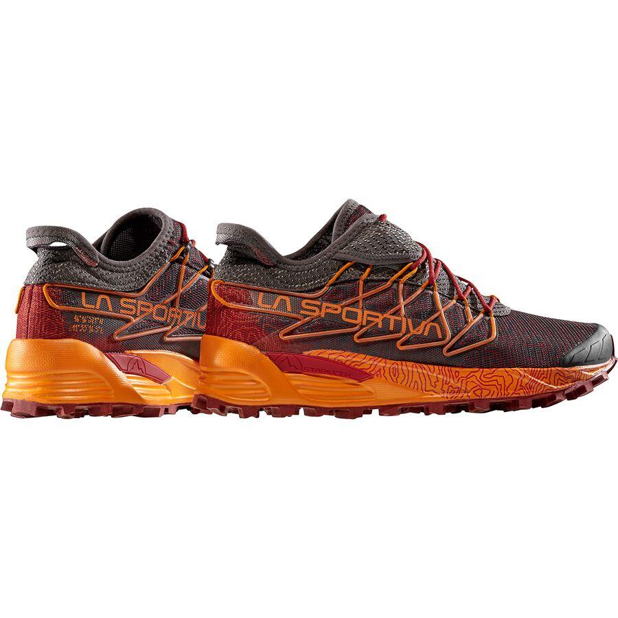 La Sportiva Mutant Trail Running Shoe - Men's Carbon/Hawaiian Sun