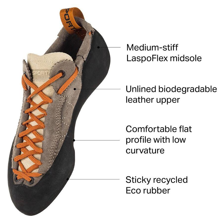 La Sportiva Mythos Eco Climbing Shoe Taupe