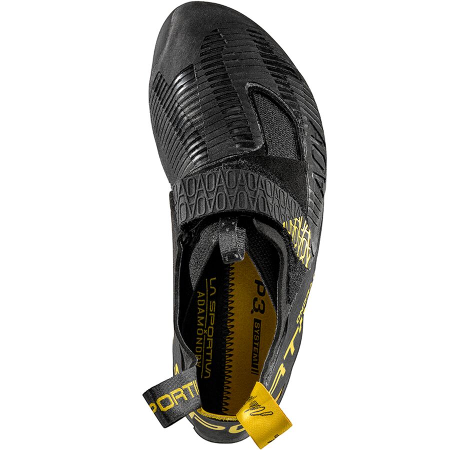La Sportiva Ondra Comp Climbing Shoe - Men's Black/Yellow