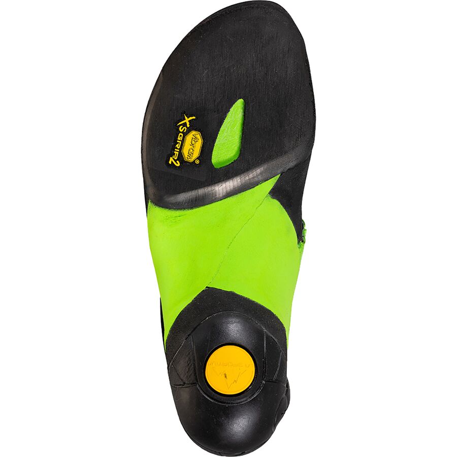 La Sportiva Skwama Vegan Climbing Shoe Black/Flash Green