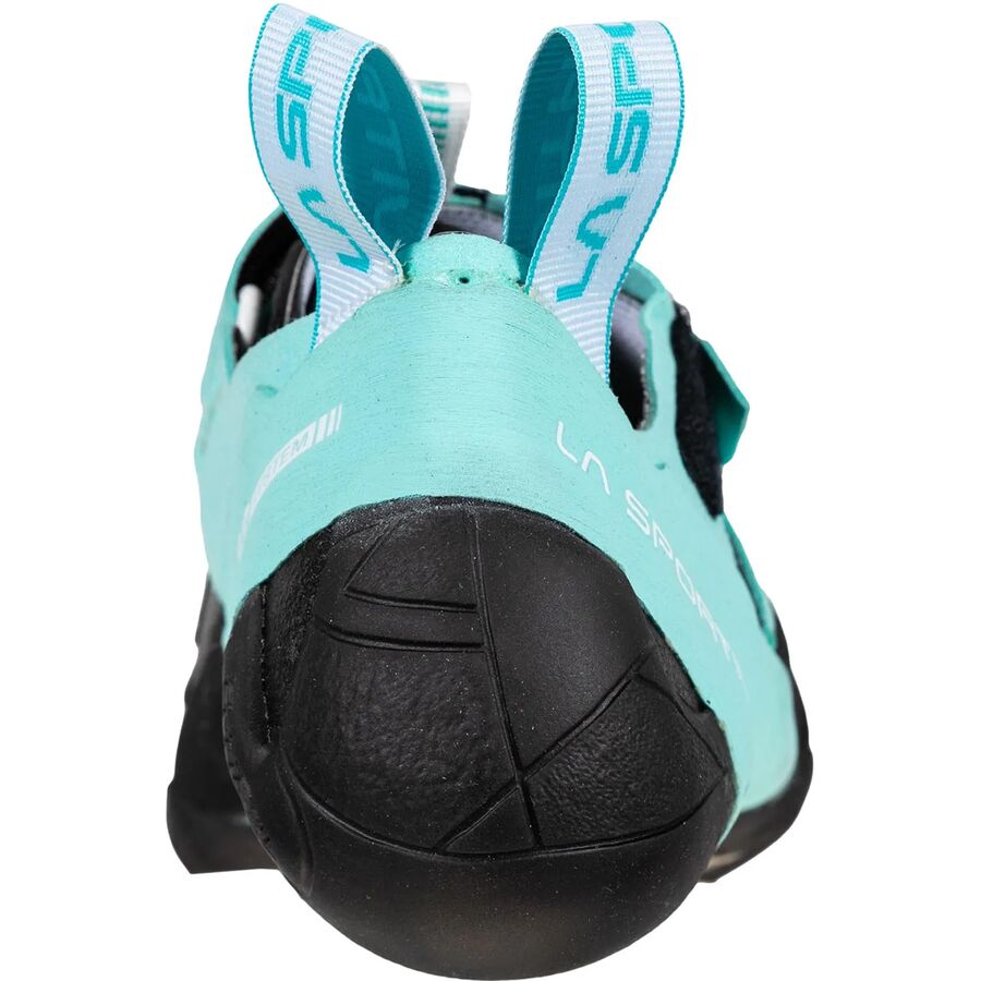 La Sportiva Skwama Vegan Climbing Shoe - Women's Carbon/Turquoise
