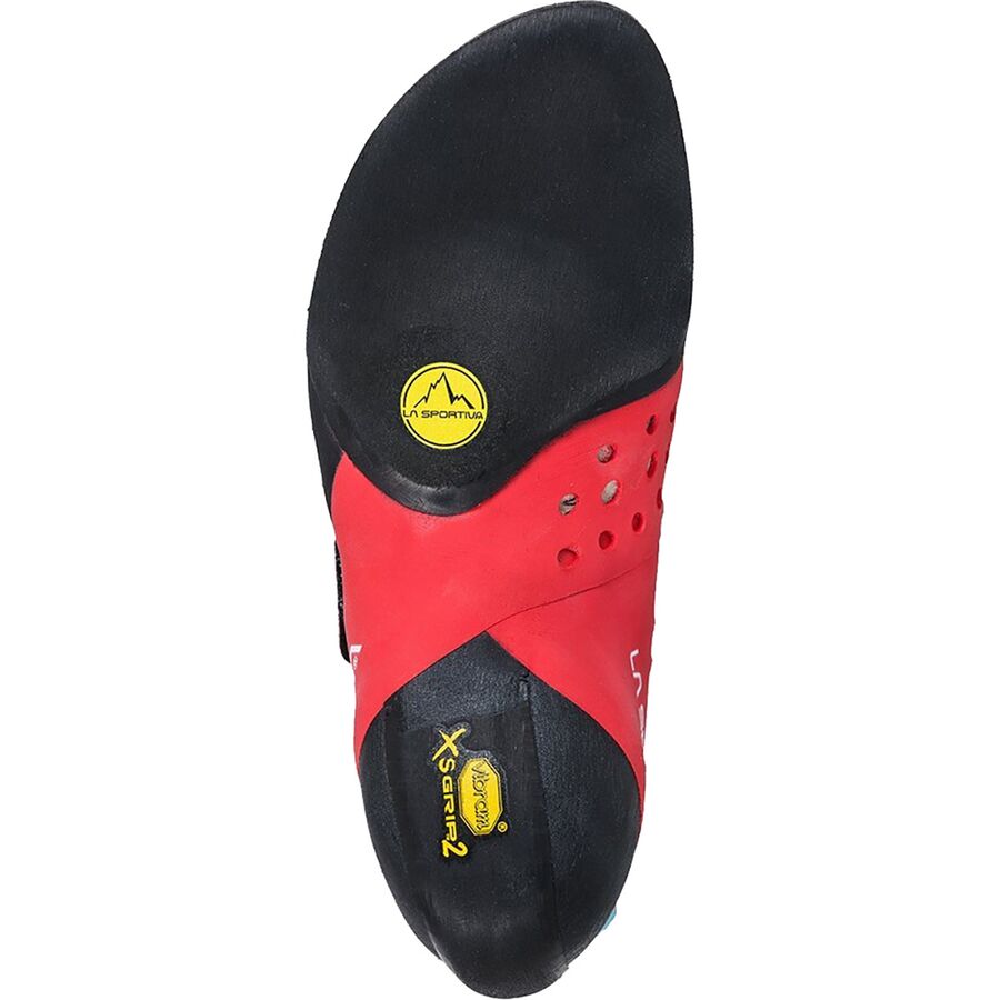 La Sportiva Solution Comp Climbing Shoe - Women's Hibiscus/Malibu Blue