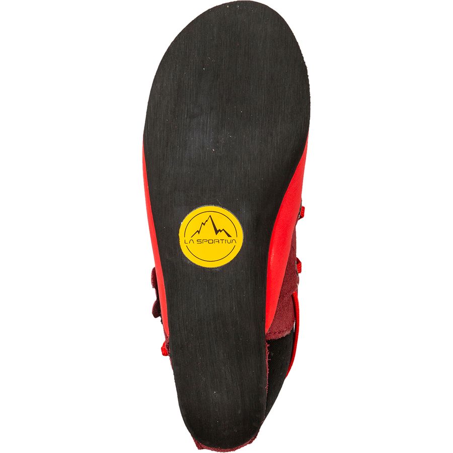 La Sportiva Stickit FriXion RS Climbing Shoe - Kids' Chili/Poppy