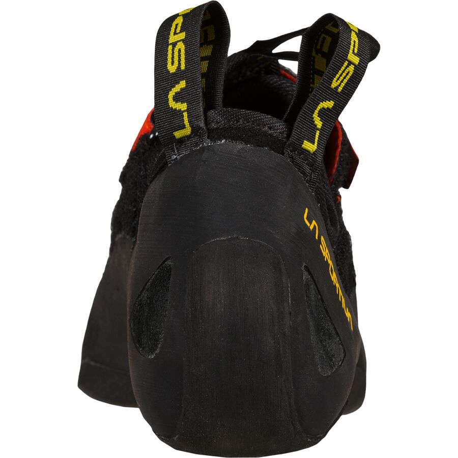 La Sportiva Tarantula Climbing Shoe Black/Poppy