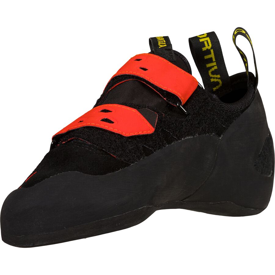 La Sportiva Tarantula Climbing Shoe Black/Poppy