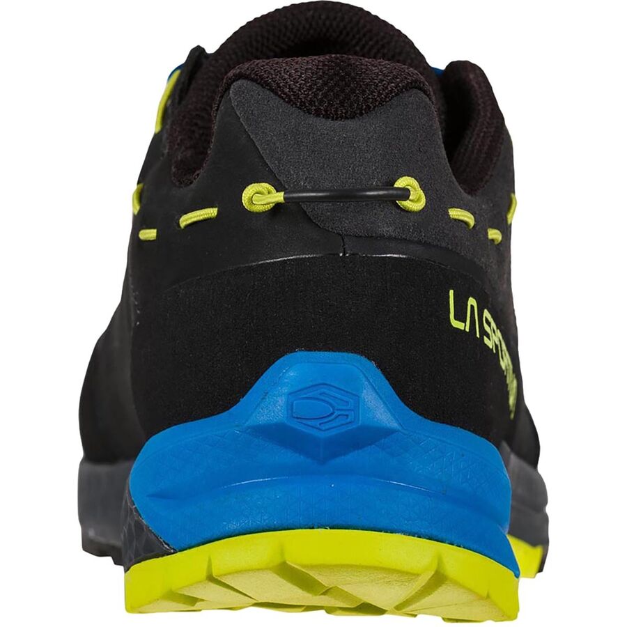 La Sportiva TX Guide Leather Approach Shoe - Men's Carbon/Lime Punch