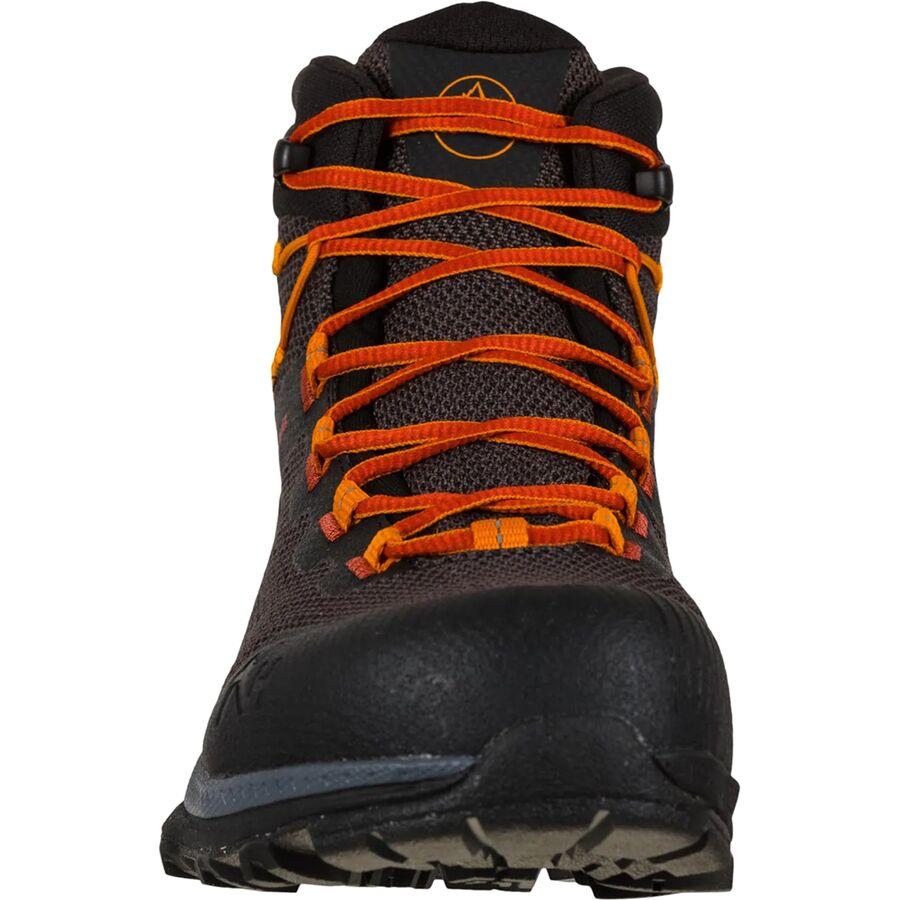 La Sportiva TX Hike Mid GTX Hiking Boot - Men's Carbon/Saffron