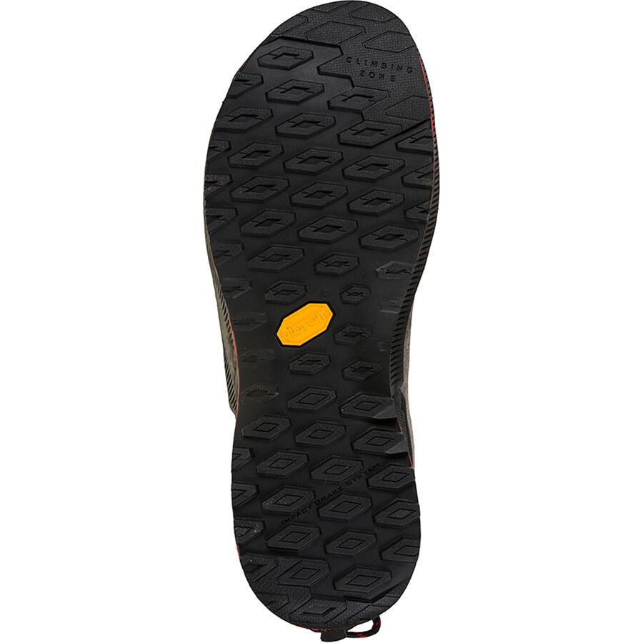 La Sportiva TX2 Evo Leather Approach Shoe - Men's Carbon/Goji
