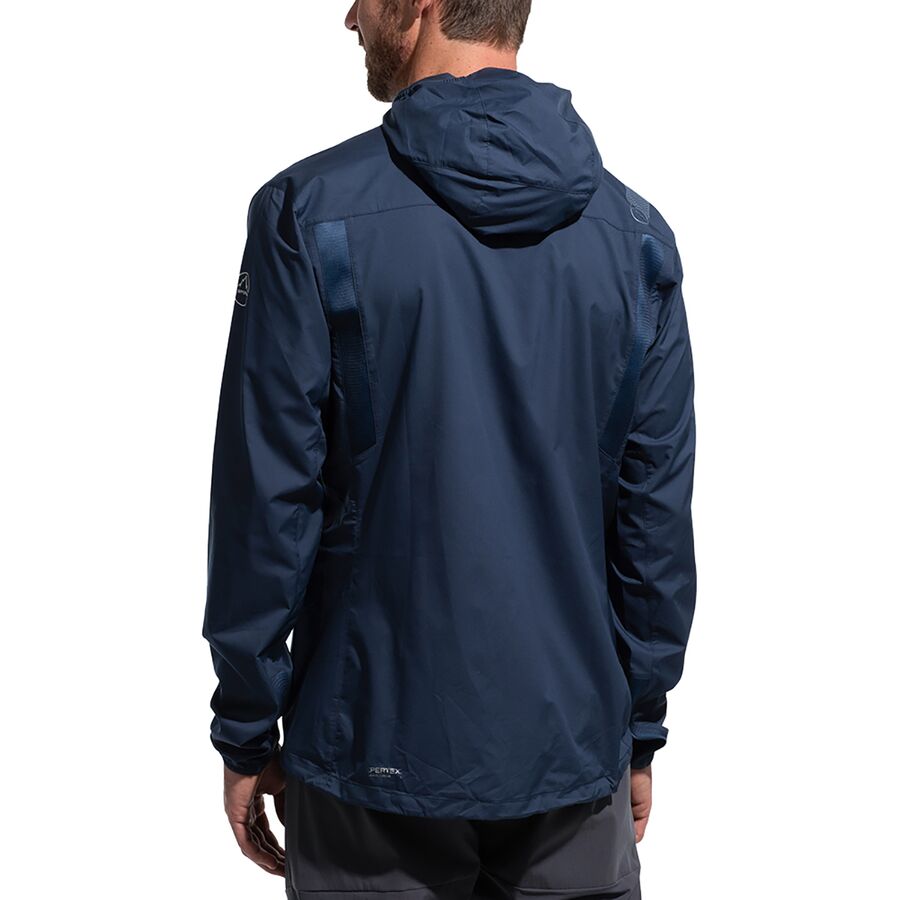La Sportiva Wall Breeze Stretch Jacket - Men's Night Sky/Chalk