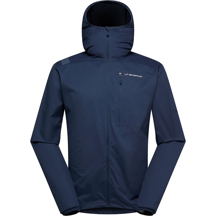 La Sportiva Wall Breeze Stretch Jacket - Men's Night Sky/Chalk
