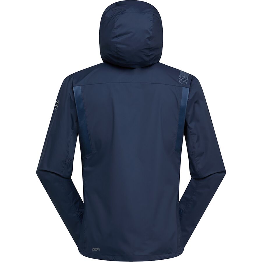La Sportiva Wall Breeze Stretch Jacket - Men's Night Sky/Chalk