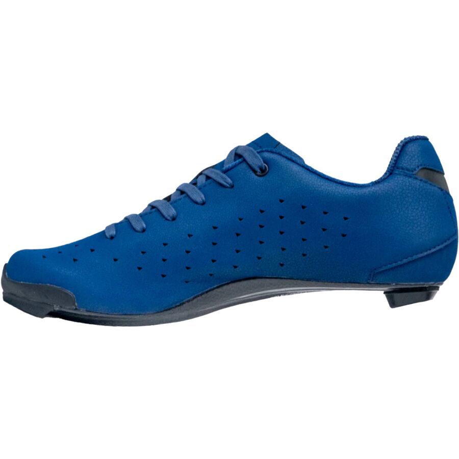 Lake CX21C Wide Cycling Shoe - Men's Blue/Black Clarino